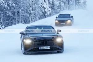 Los Bentley Continental GT y GTC Facelift 2024 son cazados en fotos espía en Suecia