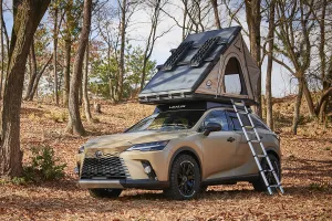 El Lexus RX Outdoor Concept muestra que el nuevo SUV PHEV es un atractivo Camper