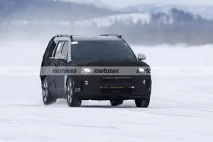 Hyundai llega a las pruebas de invierno en Suecia con un prototipo del nuevo Santa Fe