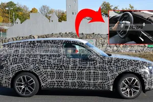 Digital y conectado: el interior del nuevo BMW X3 2024 queda parcialmente al descubierto