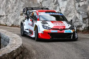 Sébastien Ogier da muestra de sus intenciones en el shakedown del Rally de Montecarlo