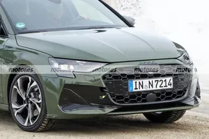El Audi A3 Sportback Facelift vuelve a las pruebas de invierno ¡sin camuflaje|