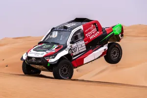 Yazeed Al-Rajhi y Adrien Van Beveren se anotan el Abu Dhabi Desert Challenge 2023