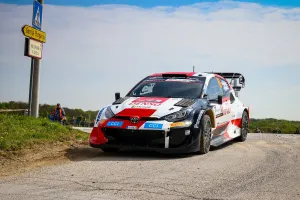 Mejor crono para Kalle Rovanperä y problemas para Elfyn Evans en el shakedown del Rally de Croacia