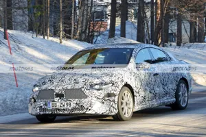 El nuevo Mercedes CLA eléctrico se pasea por Suecia, un vistazo más cercano revela interesantes detalles