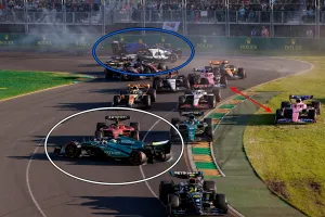 El sinsentido de la FIA: por qué sólo Carlos Sainz fue penalizado en el triple accidente de Australia
