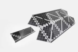Este panel solar portátil de 500 W produce electricidad incluso plegado