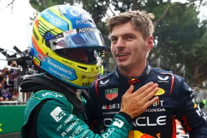 Max Verstappen quiere ver a Fernando Alonso en lo alto del podio: «Lo merece, nunca se rinde»