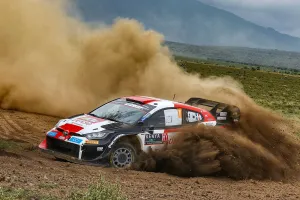 Sébastien Ogier vuelve a abrir brecha respecto a Kalle Rovanperä en el Safari Rally