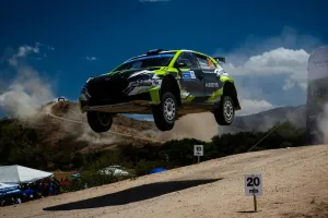 Abierta lucha en la categoría WRC2 del Rally de Estonia, aunque sin Alejandro Cachón