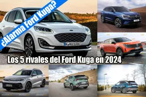 Los 5 rivales que quieren destronar al Ford Kuga, el SUV pide a gritos una actualización que no llega (y el nuevo Explorer Electric es el culpable)