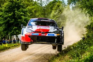 Jornada perfecta de Kalle Rovanperä en busca de su tercera victoria en el Rally de Estonia