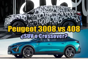 La dura batalla entre el nuevo Peugeot 3008 y el 408, ¿se devorarán estos dos coupés? SUV y crossover frente a frente
