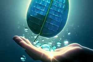 Científicos del Imperial College crean una hoja fotovoltaica que produce electricidad, energía térmica y agua dulce
