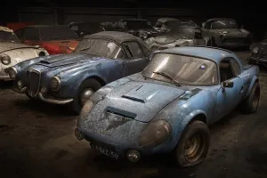 Urbex y los tesoros perdidos, garajes con decenas de coches clásicos abandonados