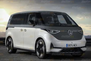 El Volkswagen ID. BUZZ GTX se estrenará en 2024, el adelanto más fiel del primer monovolumen eléctrico deportivo