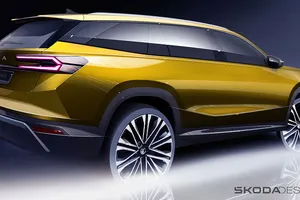 Skoda anticipa el diseño del nuevo Kodiaq a través de unos bocetos, el renovado SUV checo está listo para su presentación