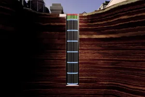Así es el hipogeo vertical que puede almacenar hidrógeno a gran escala, hasta 100 toneladas de forma segura