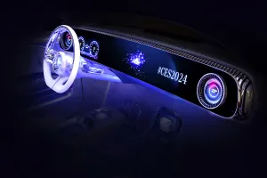 El vanguardista interior del nuevo Mercedes CLA debutará en el CES 2024 con la Inteligencia Artificial por bandera