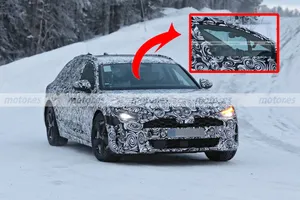El nuevo Audi A7 Avant deja ver su sofisticado interior en las pruebas de invierno, el elegante familiar de los cuatro aros llega en 2025
