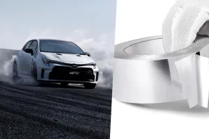 Así es la mágica y sencilla cinta que corrige los problemas de aerodinámica de los Toyota más deportivos