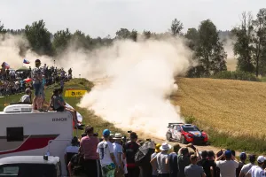 Ott Tänak reivindica su buen estado de forma en el shakedown del Rally de Polonia