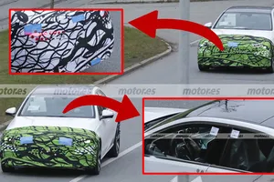 Nuevas fotos espía del Mercedes Clase C Facelift, estrena un camuflaje especial que no oculta todos sus secretos