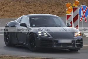 El Porsche Cayman 2026 se reinventa, primeras fotos espía del eléctrico que se inspira, y desafía, al 911