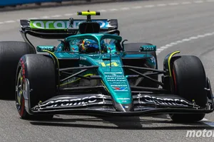 Alonso ya nota diferente, para mejor, el Aston Martin AMR25 en Mónaco