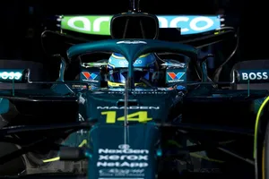 Alonso no llevaba hoy las mejoras, pero su trabajo para Aston Martin ha sido tan importante o más que el de su compañero