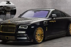 ¿El Rolls-Royce más hortera de la historia? MANSORY plaga de oro el olvidado Wraith