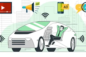 El lado oculto de los coches autónomos que no te cuentan, así van a colarte publicidad durante los viajes
