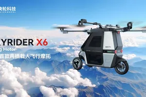 ¿El fin del tráfico? La moto voladora Skyrider X6 ya es una realidad y está a la venta