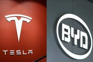 La paradoja del coche eléctrico en Europa: Tesla bate récords de ventas y BYD roba el trono de MG tras 15 años