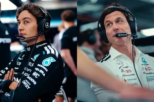 Russell habla de «un problema grave» en su Mercedes, pero Wolff da una versión distinta sobre su déficit frente a Antonelli