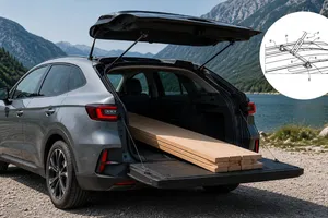 Parece sacado de un experimento extraño, pero Stellantis tiene una patente para convertir un compacto en pick-up