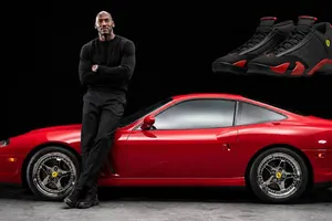 El Ferrari perdido de Michael Jordan que inspiró las Air Jordan XIV será subastado por el triple de su valor
