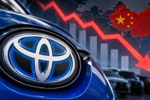 Toyota encadena dos meses de caída mundial y en China ya van siete: sus ventas se hunden un 22,8%