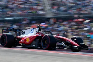 Leclerc termina el viernes como el más rápido en Austin y Williams afronta una dura realidad con su FW48