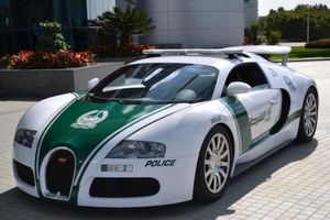 Sí, en la Policía de Dubai también tienen un Bugatti Veyron