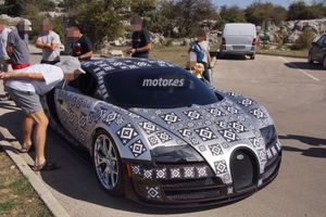 Bugatti Veyron/Chiron 2016, pillado de pruebas en España