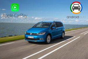 Android Auto y Apple Carplay integrados en el Volkswagen Touran