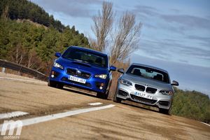 Comparativa: BMW M235i xDrive vs Subaru WRX STi: ¿Quién es quién?