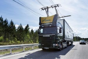 Se abre la primera carretera eléctrica en Suecia