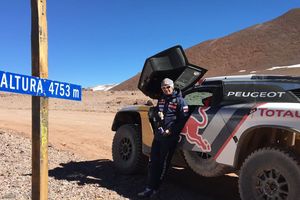 Test en elevada altitud del Peugeot 3008 DKR en Chile