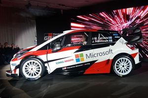 El equipo Toyota Gazoo Racing WRC se presenta en Helsinki