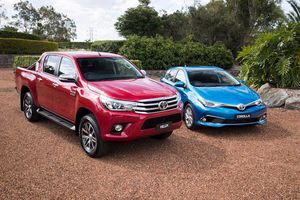 Australia - Julio 2017: Toyota domina con el Hilux y el Corolla