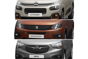 Desvelado el diseño de las nuevas Citroën Berlingo, Peugeot Partner y Opel Combo