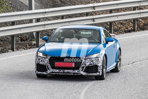 El nuevo Audi TT RS facelift ya muestra pequeñas novedades estéticas
