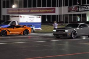 Cuarto de milla: Dodge SRT Demon vs. Chevrolet Corvette ZR1